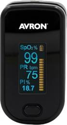 ΠΑΛΜΙΚΟ ΟΞΥΜΕΤΡΟ ΔΑΚΤΥΛΟΥ OXYCHECK ΜΕ ΘΗΚΗ ΜΕΤΑΦΟΡΑΣ ΜΑΥΡΟ AVRON