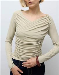 AWSOPHIA LS V-NECK WRAP TOP AWARE
