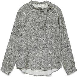 AWTELVA LS HIGH-NECK MIDI BLOUSE AWARE