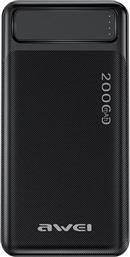 POWERBANK 20000MAH - ΜΑΥΡΟ AWEI