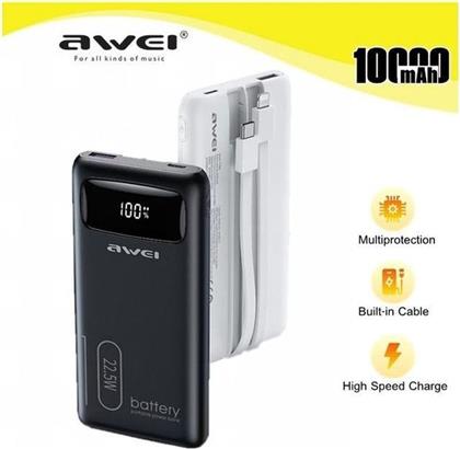 POWERBANK P168K 10.000 MAH - ΜΑΥΡΟ AWEI