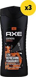 ΑΦΡΟΝΤΟΥΣ LEATHER & COOKIES 1200ML(3Χ400ML) AXE