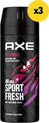 ΑΠΟΣΜΗΤΙΚΟ RECHARGE 450ML (3X150ML) AXE από το e-SHOP