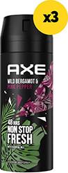 ΑΠΟΣΜΗΤΙΚΟ WILD PEPPER 450ΜΛ (3Χ150ML) AXE