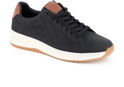 1023 ΑΝΔΡΙΚΟ ΥΠΟΔΗΜΑ SNEAKER, ΜΑΥΡΟ B SOFT