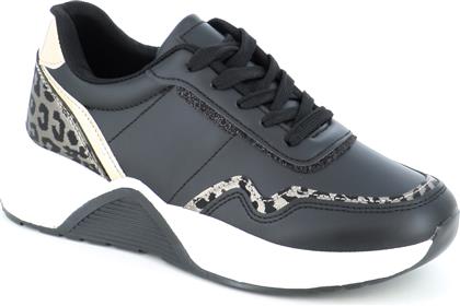 20010 ΓΥΝΑΙΚΕΙΟ ΥΠΟΔΗΜΑ SNEAKER, ΜΑΥΡΟ B SOFT