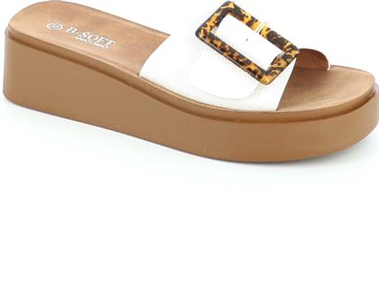218-805 ΓΥΝΑΙΚΕΙΟ ΥΠΟΔΗΜΑ FLATFORM, ΑΣΠΡΟ B SOFT