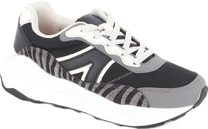 24095/1 ΓΥΝΑΙΚΕΙΟ ΥΠΟΔΗΜΑ SNEAKER, ΜΑΥΡΟ B SOFT