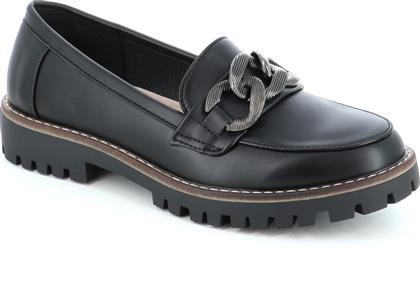 2477 ΓΥΝΑΙΚΕΙΟ ΥΠΟΔΗΜΑ LOAFERS, ΜΑΥΡΟ B SOFT