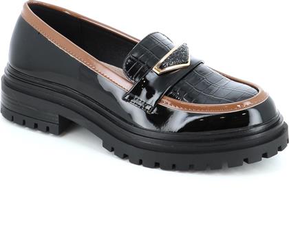 2479 ΓΥΝΑΙΚΕΙΟ ΥΠΟΔΗΜΑ LOAFERS, ΜΑΥΡΟ B SOFT