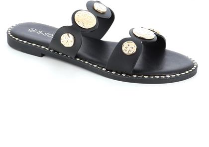 4285 ΓΥΝΑΙΚΕΙΟ ΥΠΟΔΗΜΑ FLAT, ΜΑΥΡΟ B SOFT