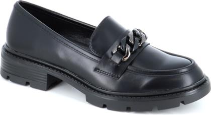 60116 ΓΥΝΑΙΚΕΙΟ ΥΠΟΔΗΜΑ LOAFERS, ΜΑΥΡΟ B SOFT