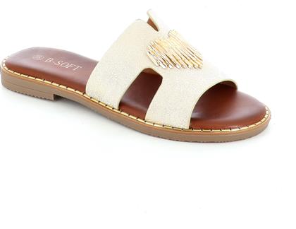698-14 ΓΥΝΑΙΚΕΙΟ ΥΠΟΔΗΜΑ FLAT, ΧΡΥΣΟ B SOFT