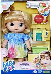 FRUITY SIPS DOLL, APPLE ΚΟΥΚΛΑ ΞΑΝΘΙΑ F7356 BABY ALIVE