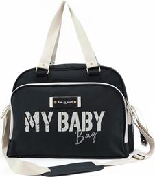 ΤΣΑΝΤΑ 30X22X42ΕΚ. ΜΕ ΑΛΛΑΞΙΕΡΑ TOTE BAG SIMPLY NOIR BOB PARIS BOB-216710-100 (ΧΡΩΜΑ: ΜΑΥΡΟ) - - BOB-216710-100 BABY ON BOARD
