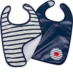 ΣΕΤ 2ΤΜΧ ΣΑΛΙΑΡΑ-ΠΟΔΙΑ BLUE STRIPES BTL304096 (ΧΡΩΜΑ: ΛΕΥΚΟ) - - BTL304096 BABY TO LOVE