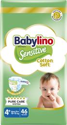 ΠΑΝΕΣ SENSITIVE COTTON SOFT NO4+ 46 ΤΕΜΑΧΙΑ BABYLINO