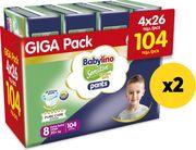 PANTS (COTTON SOFT) ECON UNISEX N8 20+KG/104 TEM X2 BABYLINO