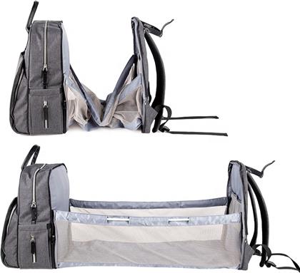 ΤΣΑΝΤΑ BACKPACK 30X15X40ΕΚ. ΜΕ ΑΛΛΑΞΙΕΡΑ ΠΤΥΣΣΟΜΕΝΗ FEM-HD23A (ΧΡΩΜΑ: ΓΚΡΙ) - - FEM-HD23A BABYWISE