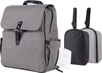 ΤΣΑΝΤΑ BACKPACK 34X20X42ΕΚ. ΜΕ ΑΛΛΑΞΙΕΡΑ TRAVEL MOM DIAPER BAG FEM-HD08B (ΧΡΩΜΑ: ΓΚΡΙ) - - FEM-HD08B BABYWISE
