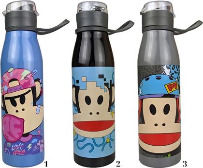 BMU ΠΑΓΟΥΡΙ ΑΝΟΞΕΙΔΩΤΟ PAUL FRANK 600ML (3 ΣΧΕΔΙΑ), 575-55249 BACK ME UP