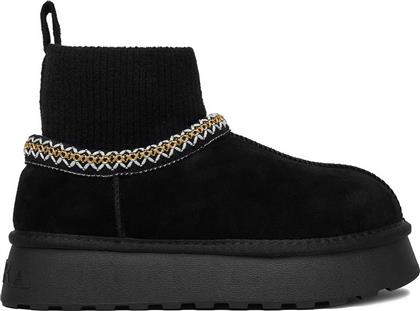 ΜΠΟΤΕΣ ΧΙΟΝΙΟΥ EO-ANDREA-TS6278-01 ΜΑΥΡΟ BADURA