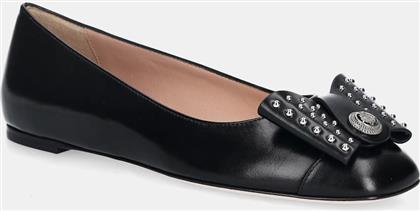 ΔΕΡΜΑΤΙΝΕΣ ΜΠΑΛΑΡΙΝΕΣ B-BOW-STUDS ΧΡΩΜΑ: ΜΑΥΡΟ, WA051X BALLY