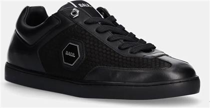 ΔΕΡΜΑΤΙΝΑ ΑΘΛΗΤΙΚΑ ΠΑΠΟΥΤΣΙΑ Q-SERIES CLASSIC CUP SNEAKER ΧΡΩΜΑ: ΜΑΥΡΟ, B1511.1032 BALR