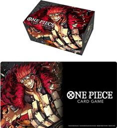 ΣΕΤ ΚΟΥΤΙ ΑΠΟΘΗΚΕΥΣΗΣ PLAYMAT ONE PIECE CARD GAME EUSTASS KIDD BANDAI