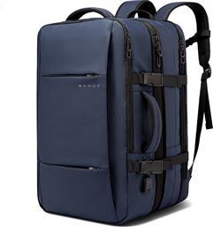 ΣΑΚΙΔΙΟ ΠΛΑΤΗΣ 45L LAPTOP 17,3” 1908 ΣΚΟΥΡΟ ΜΠΛΕ BANGE