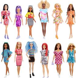 MATTEL AND KEN, ΚΟΥΚΛΑ FASHIONISTAS (ΔΙΑΦΟΡΑ ΣΧΕΔΙΑ) DFT82 BARBIE