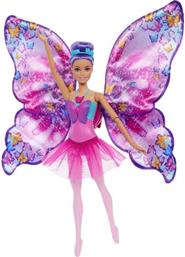 MATTEL DANCE AND FLUTTER DOLL ΚΟΥΚΛΑ, HXJ10 BARBIE