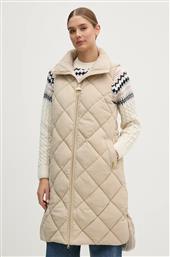 ΑΜΑΝΙΚΟ ΜΠΟΥΦΑΝ LEVERTON PUFFER GILET ΧΡΩΜΑ: ΜΠΕΖ, LGI0171 BARBOUR