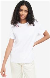 APIA T-SHIRT LTS0595WH11 WHITE BARBOUR
