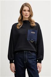 ΜΠΛΟΥΖΑ SAIMA ΧΡΩΜΑ: ΝΑΥΤΙΚΟ ΜΠΛΕ, LOL0664 BARBOUR