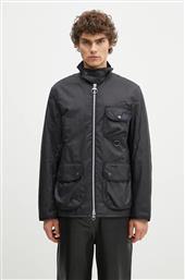 ΜΠΟΥΦΑΝ ANGLER WAX JACKET ΧΡΩΜΑ: ΜΑΥΡΟ, MWX2348 BARBOUR