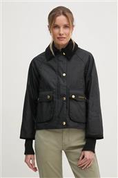 ΜΠΟΥΦΑΝ CROPPED BEADNELL WAX ΧΡΩΜΑ: ΜΑΥΡΟ, LWX1403 BARBOUR