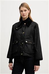 ΜΠΟΥΦΑΝ CROPPED BEADNELL WAX ΧΡΩΜΑ: ΜΑΥΡΟ, LWX1403 BARBOUR