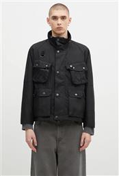 ΜΠΟΥΦΑΝ MODIFIED DRYFLY WAX JACKET ΧΡΩΜΑ: ΜΑΥΡΟ, MWX2337 BARBOUR