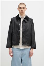 ΜΠΟΥΦΑΝ OS TRANSPORT WAX JACKET ΧΡΩΜΑ: ΜΑΥΡΟ, MWX1678 BARBOUR