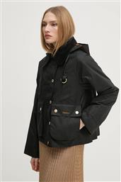 ΜΠΟΥΦΑΝ REIGHTON WAX ΧΡΩΜΑ: ΜΑΥΡΟ, LWX1397 BARBOUR