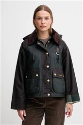 ΜΠΟΥΦΑΝ REIGHTON WAX ΧΡΩΜΑ: ΜΑΥΡΟ, LWX1397 BARBOUR