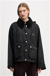 ΜΠΟΥΦΑΝ REIGHTON WAX ΧΡΩΜΑ: ΜΑΥΡΟ, LWX1397 BARBOUR