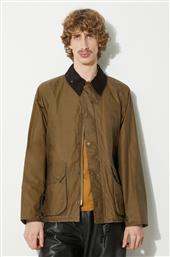 ΜΠΟΥΦΑΝ WAX DECK JACKET ΧΡΩΜΑ: ΠΡΑΣΙΝΟ, MWX2280 BARBOUR