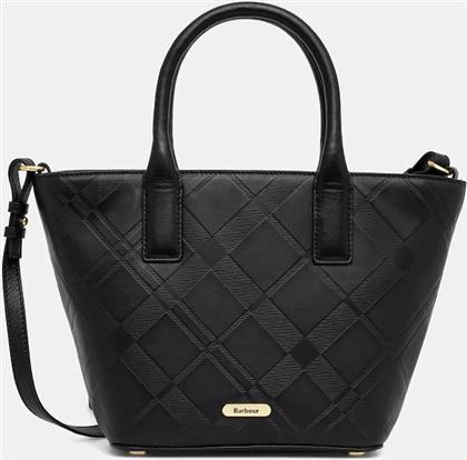 ΔΕΡΜΑΤΙΝΗ ΤΣΑΝΤΑ BARBOUR