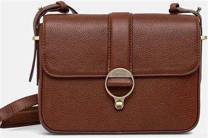 ΔΕΡΜΑΤΙΝΗ ΤΣΑΝΤΑ ΧΡΩΜΑ: ΚΑΦΕ, LBA0491 BARBOUR