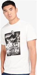 B.INTL MORRIS GRAPHIC T-SHIRT MTS1136WH32 WHITE BARBOUR