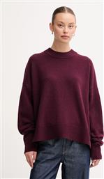 ΜΑΛΛΙΝΟ ΠΟΥΛΟΒΕΡ LEONIE ΧΡΩΜΑ: ΜΠΟΡΝΤΟ, LKN1706 BARBOUR
