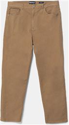 ΠΑΝΤΕΛΟΝΙ WASHED STRETCH TWILL REGULAR FIT TROUSER ΧΡΩΜΑ: ΠΡΑΣΙΝΟ, MTR0742 BARBOUR