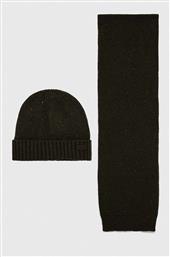 ΣΚΟΥΦΟΣ ΚΑΙ ΚΑΣΚΟΛ CARLTON FLECK BEANIE & SCARF GIFT SET ΧΡΩΜΑ: ΠΡΑΣΙΝΟ MGS0047 BARBOUR